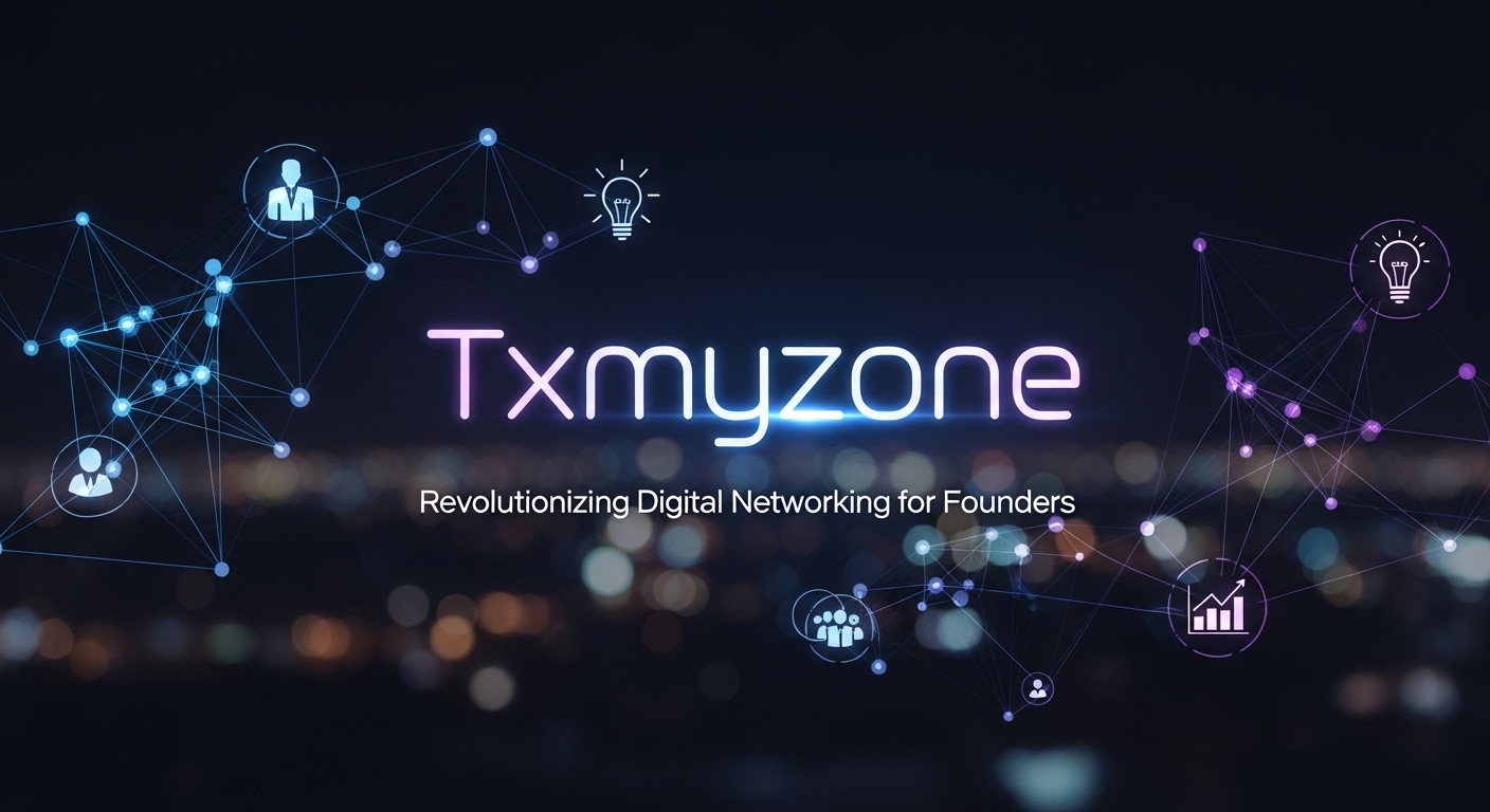 How Txmyzone is Revolutionizing Digital Networking for Founders