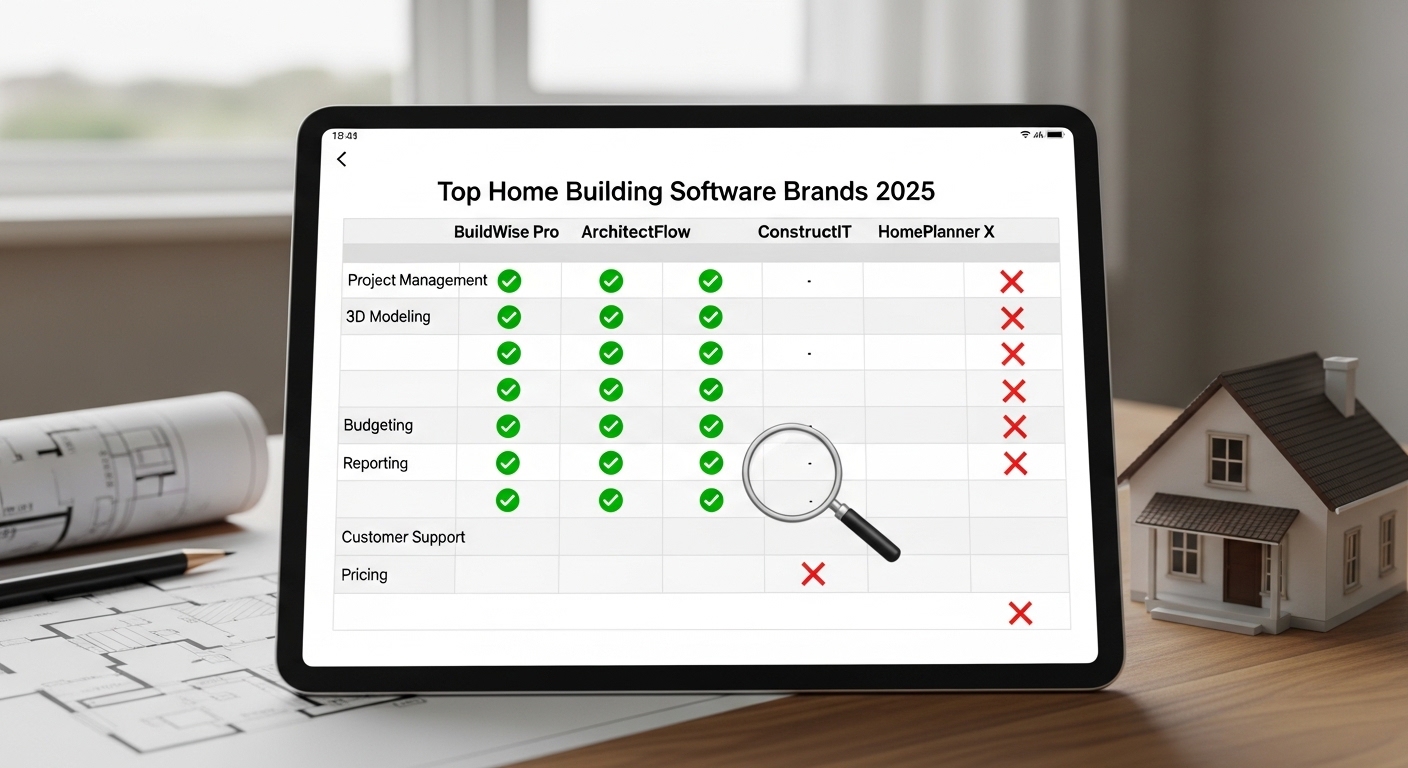 Best Home Building Software Brands 2025
