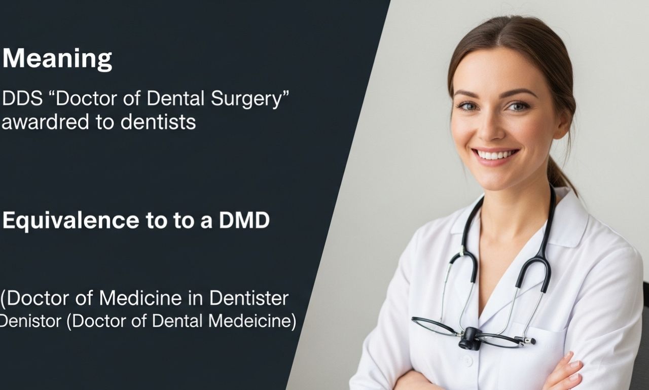 DDS Suffix: Meaning, Uses, and Importance in Professional Titles