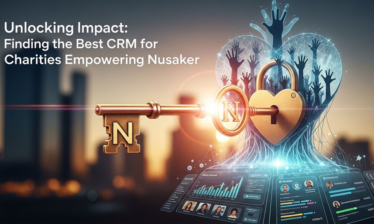 best crm for charities empowering nusaker
